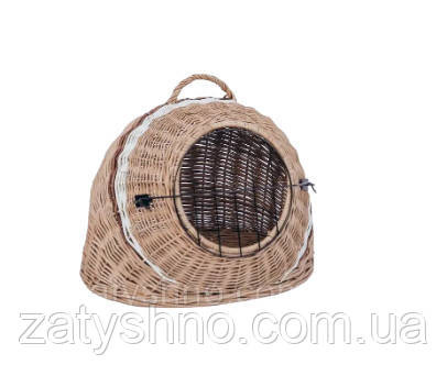 Кошик для кота переноска натуральна Київ - фото 1