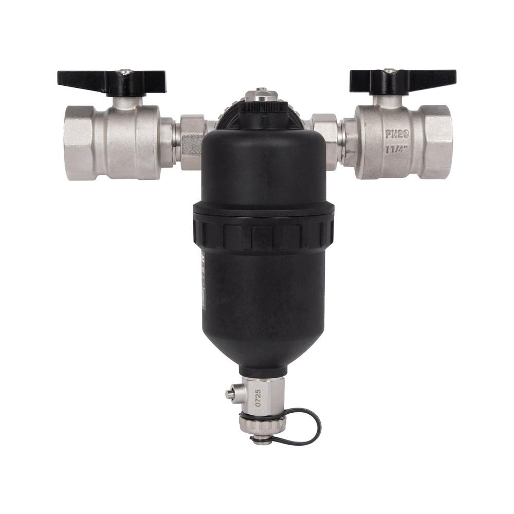 Фільтр-дешламатор Thermo Alliance Forte 1 1/4", поворотний (магнітний шламоуловник) TAF400G32 Київ - фото 5