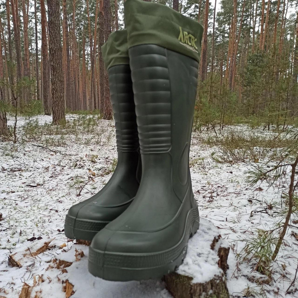 Зимние cапоги с вкладышем для рыбалки и охоты Lemigo 