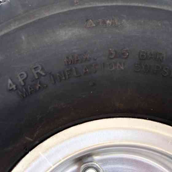 Надувне колесо 4.10/3.50-4 для візків – пневматичне колесо з камерою 260 мм для садових і вантажних тачок Харків