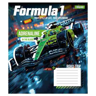 Тетрадь 1 вересня Hobby А5 24 листов линия (768195) Винница