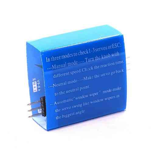 Сервотестер 3-канальный 4.8-6В CCPM, тестер для настройки и проверки сервоприводов моделей и робототехники Киев