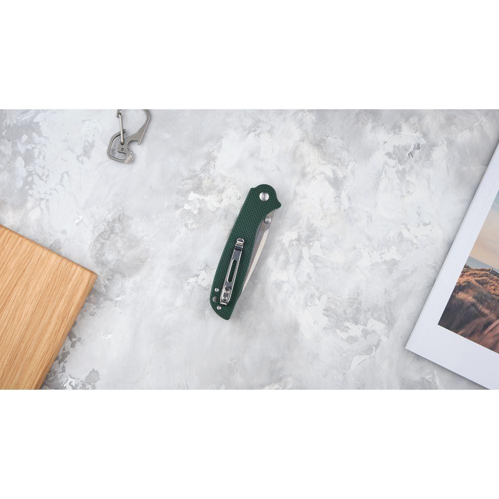 Нож складной Ganzo G6803 зеленый Киев - изображение 9