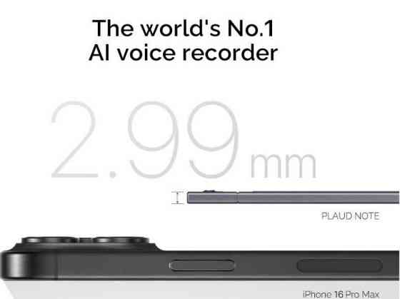 Цифровой диктофон PLAUD Note ChatGPT Empowered AI Voice Recorder. Харьков