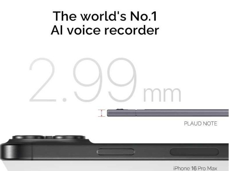 Цифровий диктофон PLAUD Note ChatGPT Empowered AI Voice Recorder. Харків - фото 2