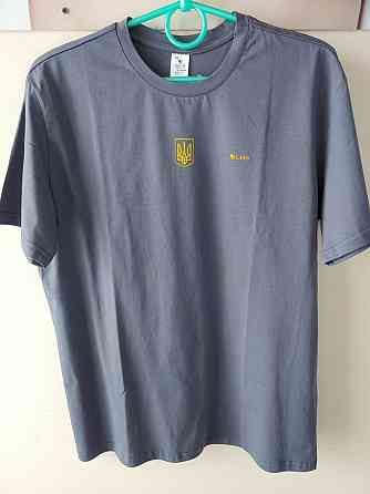 Чоловіча футболка з трізубом Lans L 12.020 XXL, Серый Київ