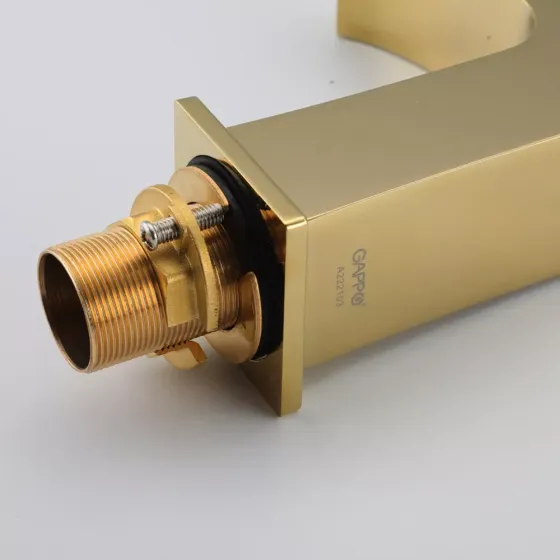 Смеситель для умывальника GAPPO G1007-13, золото Киев