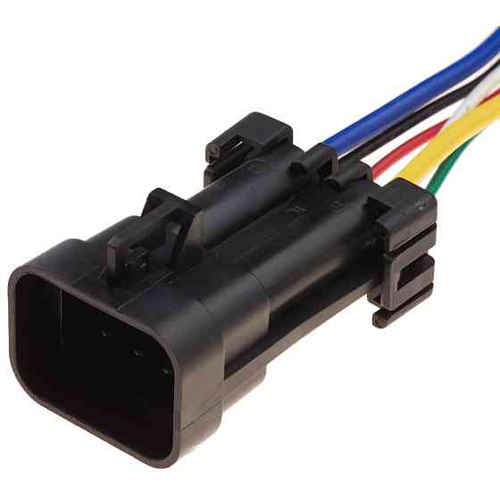 Разьем коннектор с проводом, 7-кон., Перекл, Блокировки,  120522012052486,  APTIV (Delphi) Buick, Cadillac, Chevrolet, Daewoo, Киев