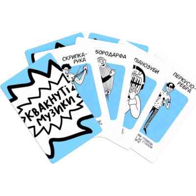 Настільна гра Feelindigo Квакнуті музики (Freaky Band) українська (FI19030) Вінниця