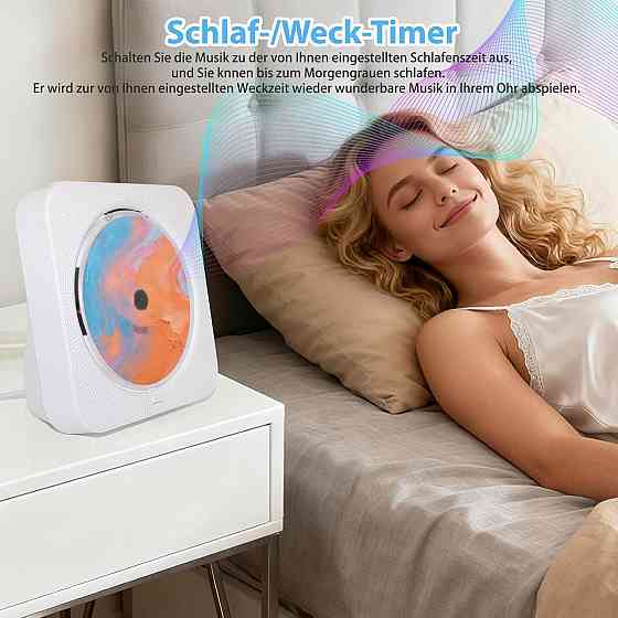 Уценка! Аудиосистема KC-718 CD-плеер, USB, Bluetooth со встроенными динамиками Днепр