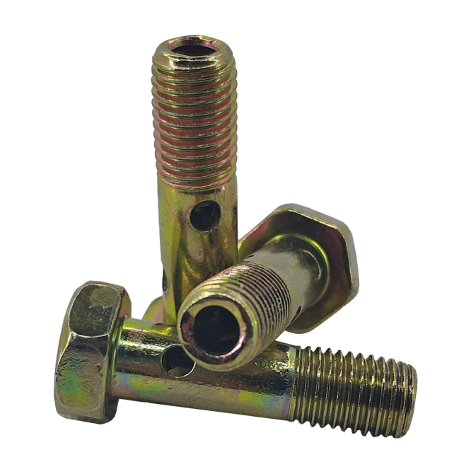 Болт паливний М10 х 22 х 1 один отвір Мукачево - фото 1