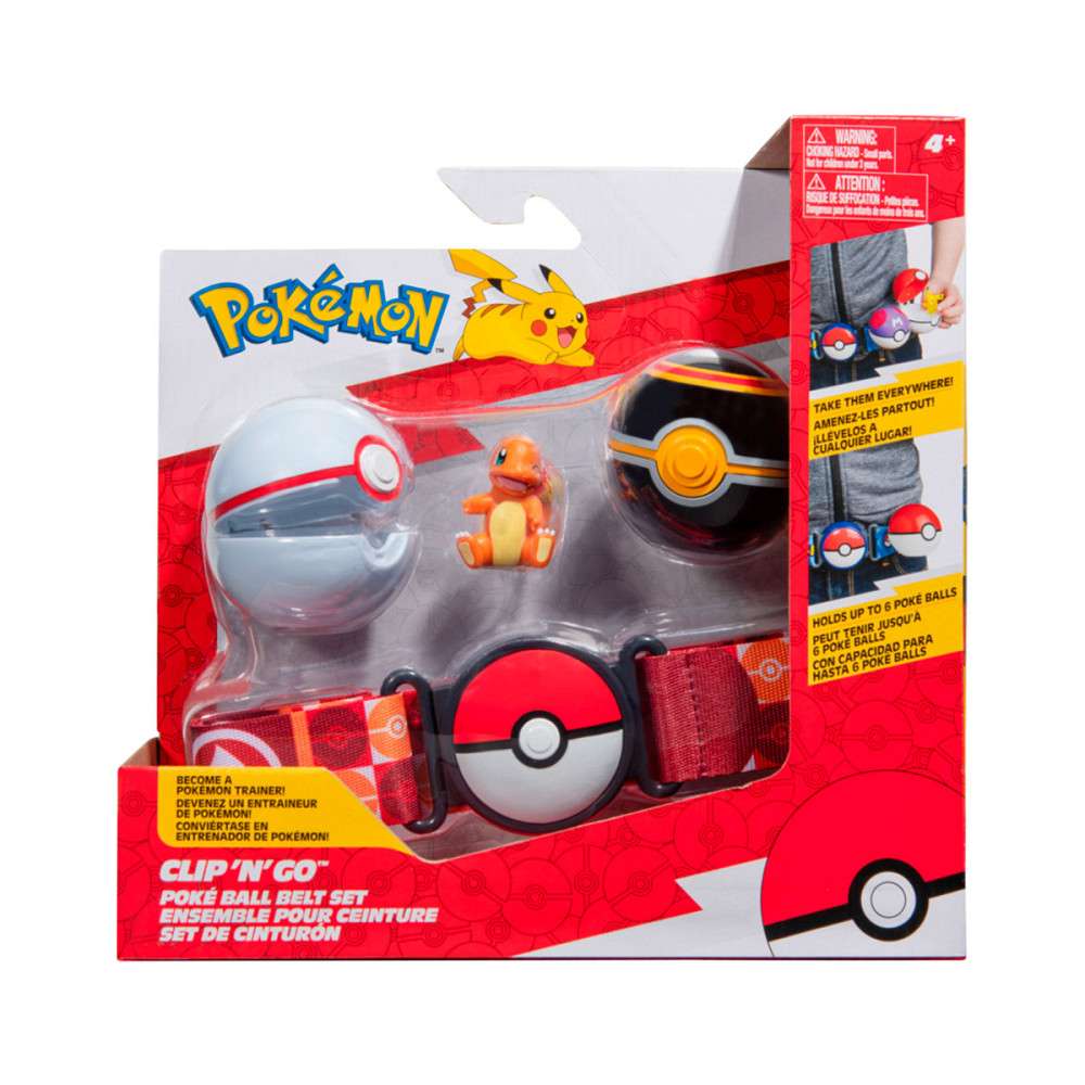 Ігровой набір Pokemon W14 - Пояс з покеболами Чармандер Дніпро - фото 1