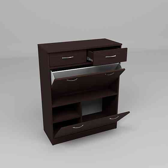 Тумба для обуви №4, Венге Магия, 800/350/1010 Львов