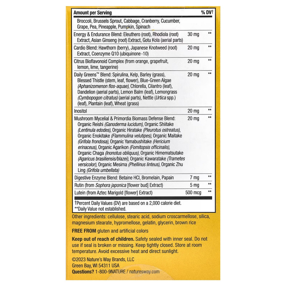 Витамины и минералы для мужчин Nature's Way Alive! Alive! Men's Multi-Vitamin 60 таблеток Киев - изображение 4