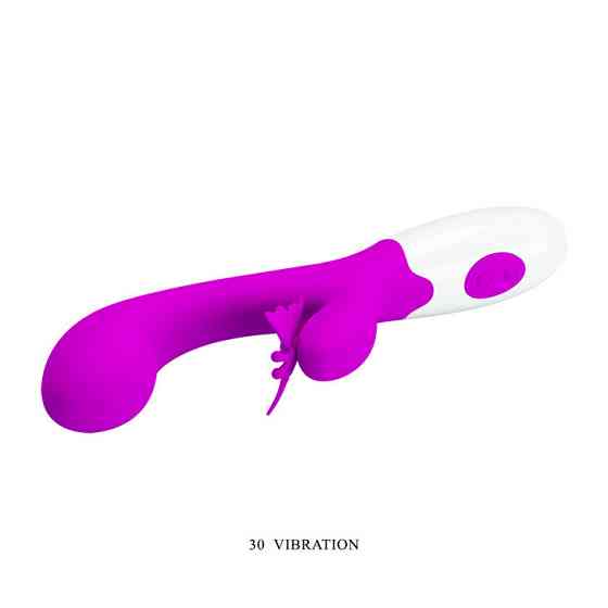 Вібратор - Pretty Love Butterfly Kiss Vibrator Purple Sex Aura Київ