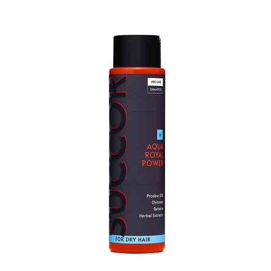 Зволожуючий шампунь для сухого волосся Aqua Royal Power Shampoo Succor 400 мл Вінниця