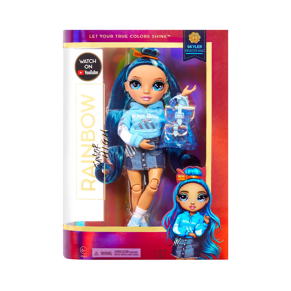 Лялька Rainbow High серії Junior - Скайлер Бредшоу Днепр - изображение 2
