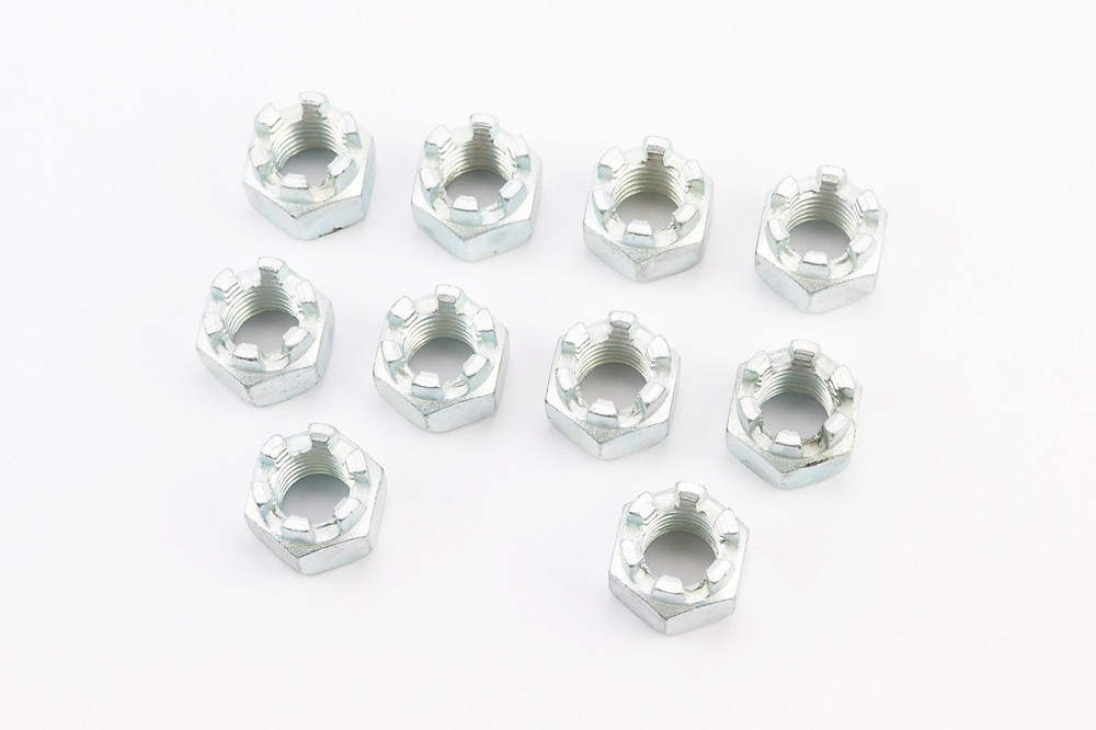 Гайка М16x2 корончаста 8 цб DIN935, к-кт 10шт Київ - фото 1