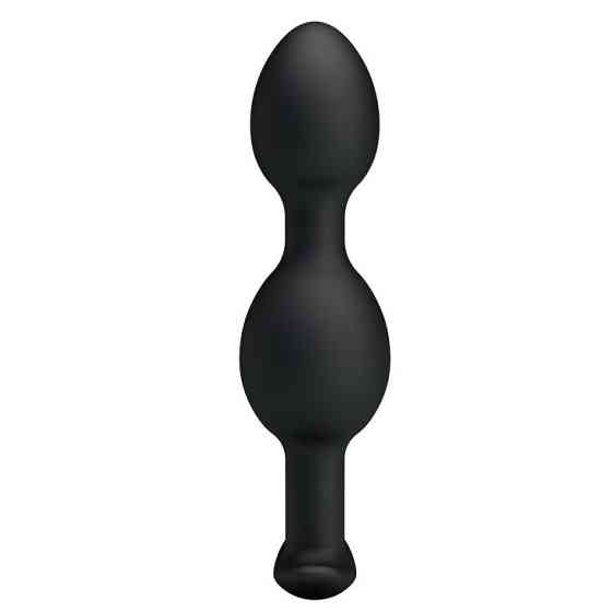 Анальна пробка - Pretty Love Special Anal Stimulation Anal Balls 4.92" Black Sex Aura Київ