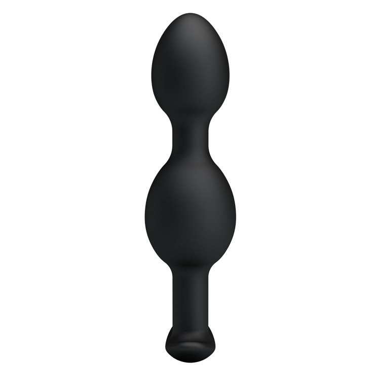 Анальна пробка - Pretty Love Special Anal Stimulation Anal Balls 4.92" Black Sex Aura Київ - фото 5