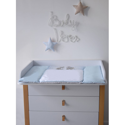 Пеленальний матрацик Верес Summer Bunny blue NEW 72х80 см (426.6.1) Вінниця - фото 2