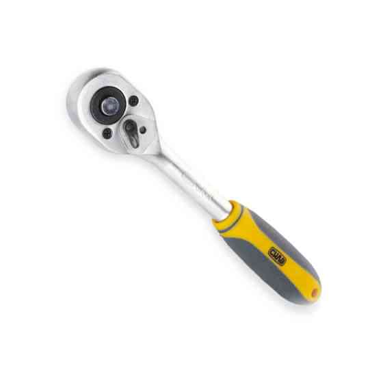 Тріска з квадратом 1/4" 24 зуби 150 мм CrV Мукачево