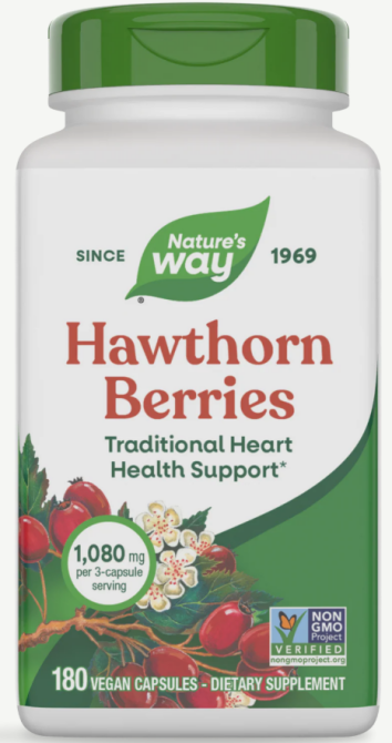 Глід Nature's Way Hawthorn Berries 180 веганських капсул Київ - фото 3
