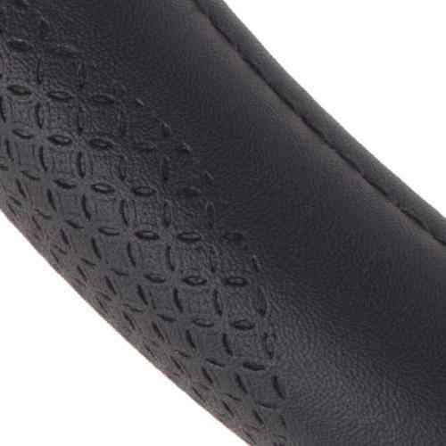 Чохол на кермо VLOD-NPUC980 BK M чорний з одним швом Харків