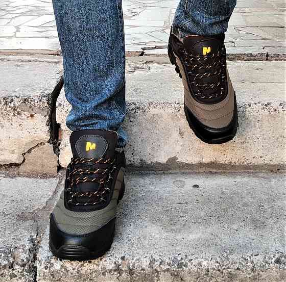 Кросівки MERRELL ТЕРМО Gore-Tex Чоловічі Хакі Мерелл Гортекс (розміри: 41,42,43,44,45,46) Відео Огляд Дніпро