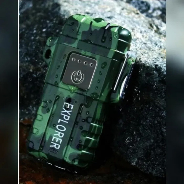 Зажигалка перезаряжаемая JL317 Explorer, Необычная зажигалка usb импульсная PD-16 Львов - изображение 11
