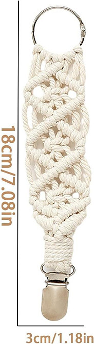 Держатель для шляпы Travel Hat Clip Модель 1 хлопковый плетеный ручной работы бохо легкий для сумки рюкзака Киев - изображение 9