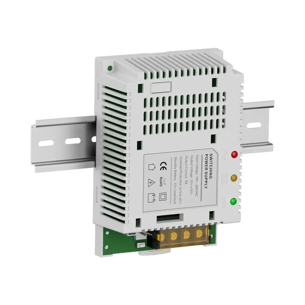 Плата ДБЖ Kraft PSU-1205LED(BOARD) з кріпленням на DIN-рейку (41-00048) Київ - фото 2