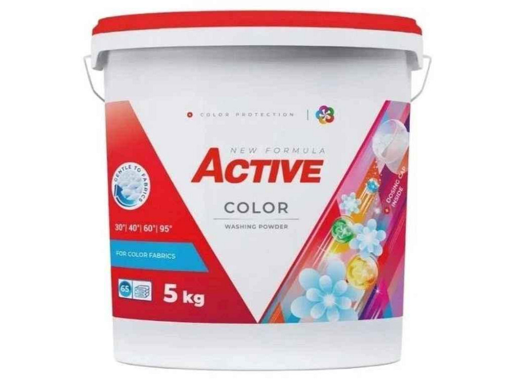 Пральний порошок 5кг Color (відродозатор) ТМ ACTIVE Київ - фото 1
