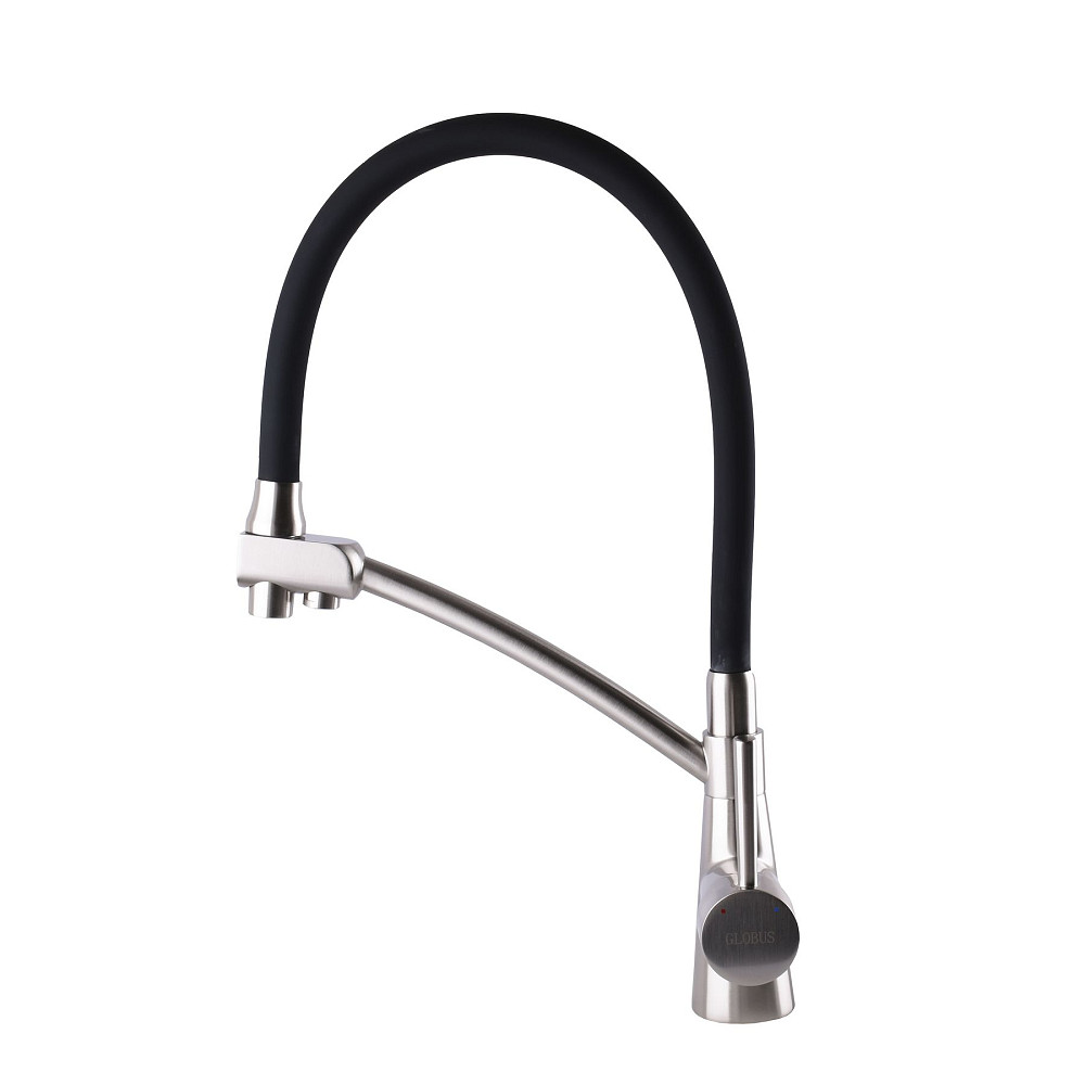 Змішувач для кухні під осмос Globus Lux LAZER GLLR-0700-8-STSTEEL Луцк - изображение 4