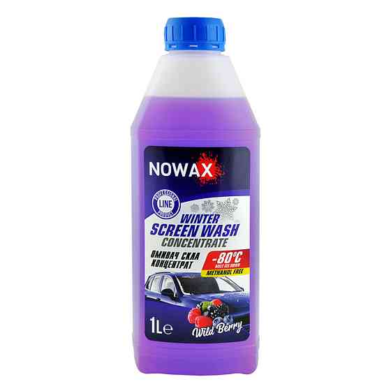 Омивач скла зимовий Nowax концентрат Лісова Ягода Winter Screen Wash -80°C 1л Київ