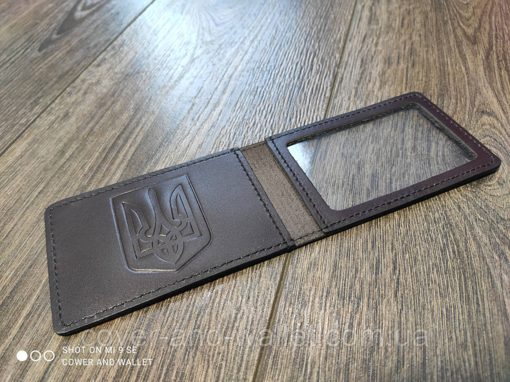 Шкіряна обкладинка на посвідчення Держава митна служба України Київ - фото 3