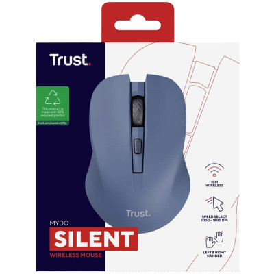 Мышка Trust Mydo Silent Wireless Blue (25041) Винница - изображение 9