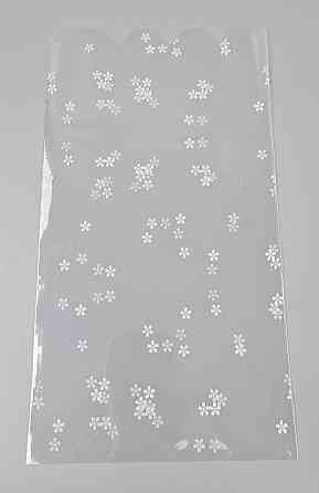 Пакет із малюнком для пакування подарунків (15*30) No380(2) (ажурний) "Ромашка" (100 шт.) Харків