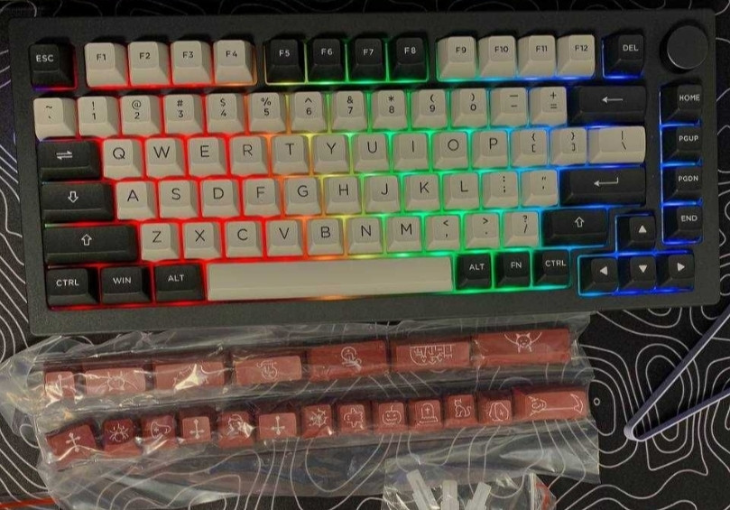 Последняя ! Новая безпроводная Клавиатура: Akko 5075B Plus Dracula Castle Киев - изображение 7