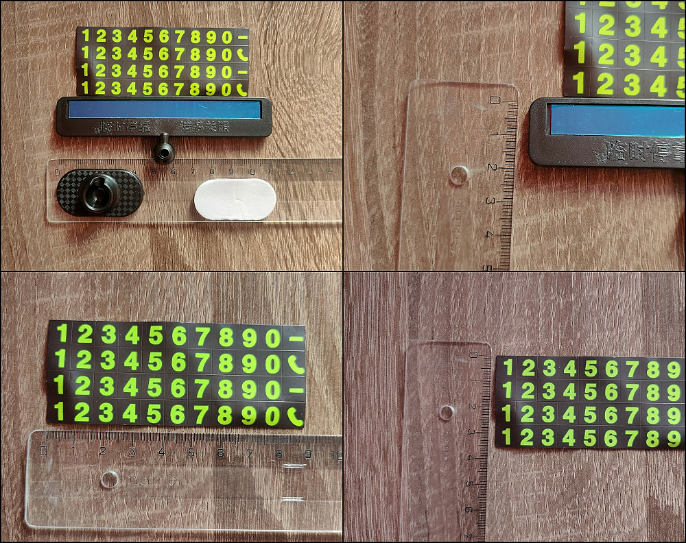 Телефонная табличка с номером телефона Автовизитка Київ - фото 2