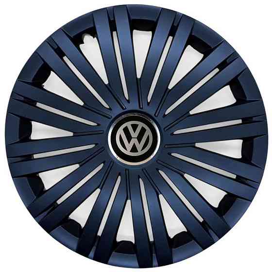Автомобільні модельні ковпаки R15 SJS Volkswagen 339 4шт, чорні Вінниця