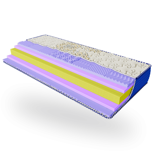 Ортопедический матрас Arabeska Boho /Бохо беспружинный (монолитный блок) ТМ ЕММ Харьков - изображение 1