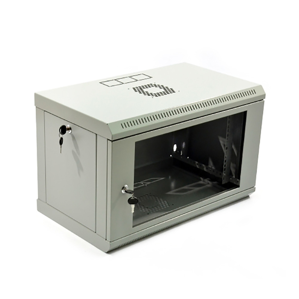 Шафа серверна CMS 6U 600 x 500 x 373 UA-MGSWL65G для мережевого обладнання Київ - фото 1