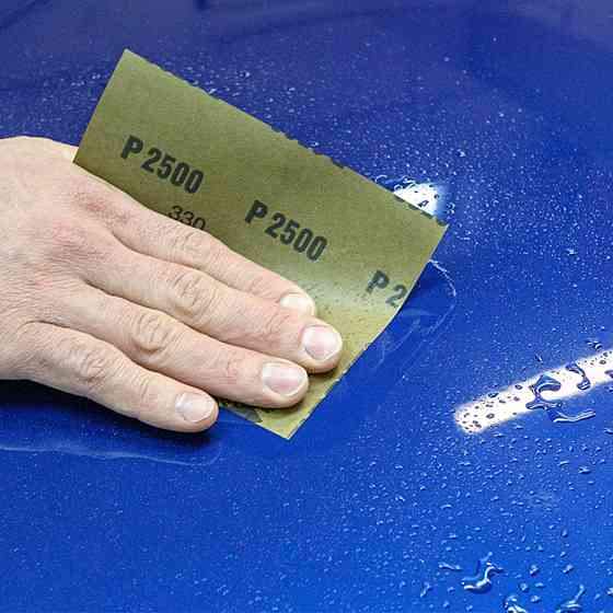 Абразивний папір водостійкий "BM991" P2500 115х140мм (ціна за уп.-200шт) коричневий APP, 40BW2500 Київ