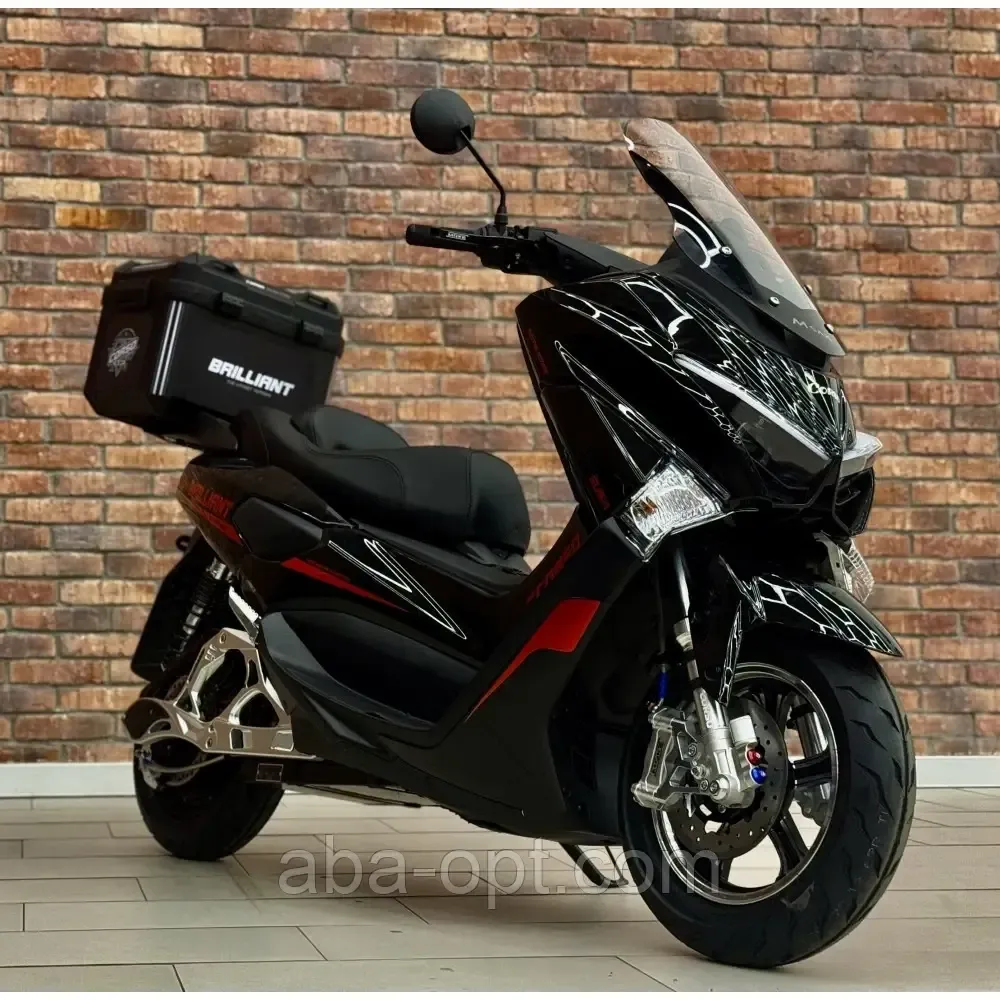 Електричний скутер Corso Brilliant 2000W-72V-32Ah Шини:120/70-12" +1 ЯЩИК БАГАЖНИК купити дешево Україна Одеса - фото 5