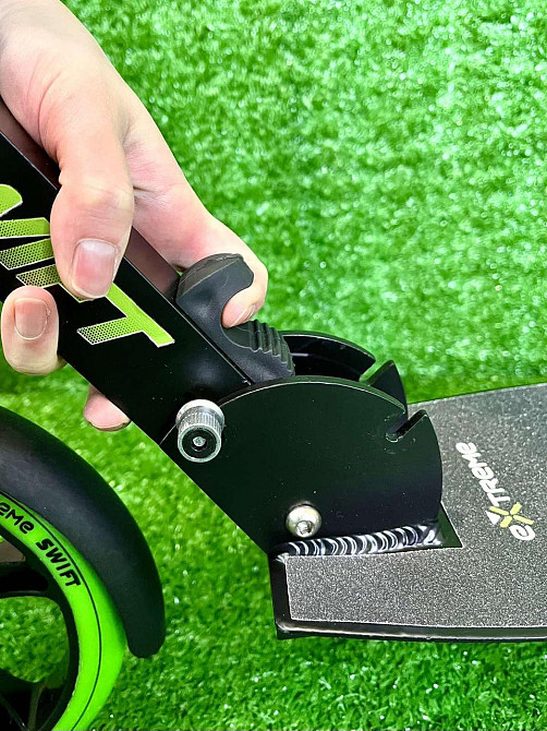 Самокат міський Scooter Extreme 2-х колісний Зелений (SK2438) Чернігів - фото 8