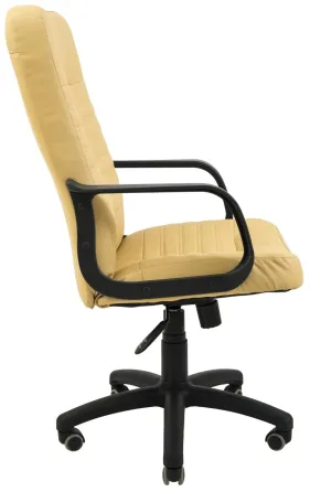 Офісне Крісло Керівника Richman Vegas Fly 2201 Пластік М2 AnyFix Бежевий Київ