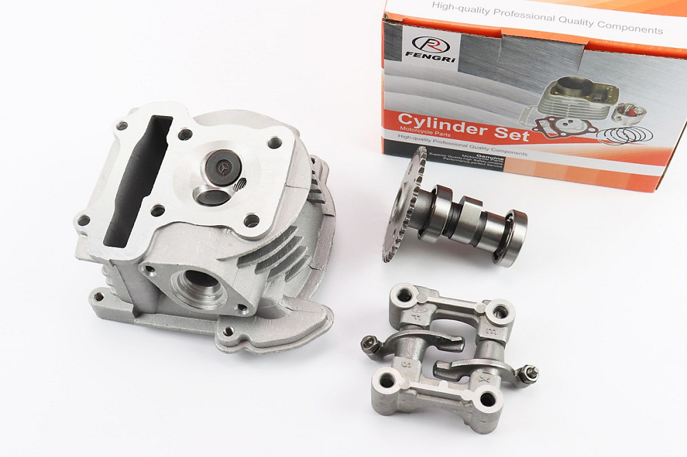 Головка циліндра + клапана + пастель + розподільний вал у зборі 47мм-80cc, від 2шт -5% Киев - изображение 1