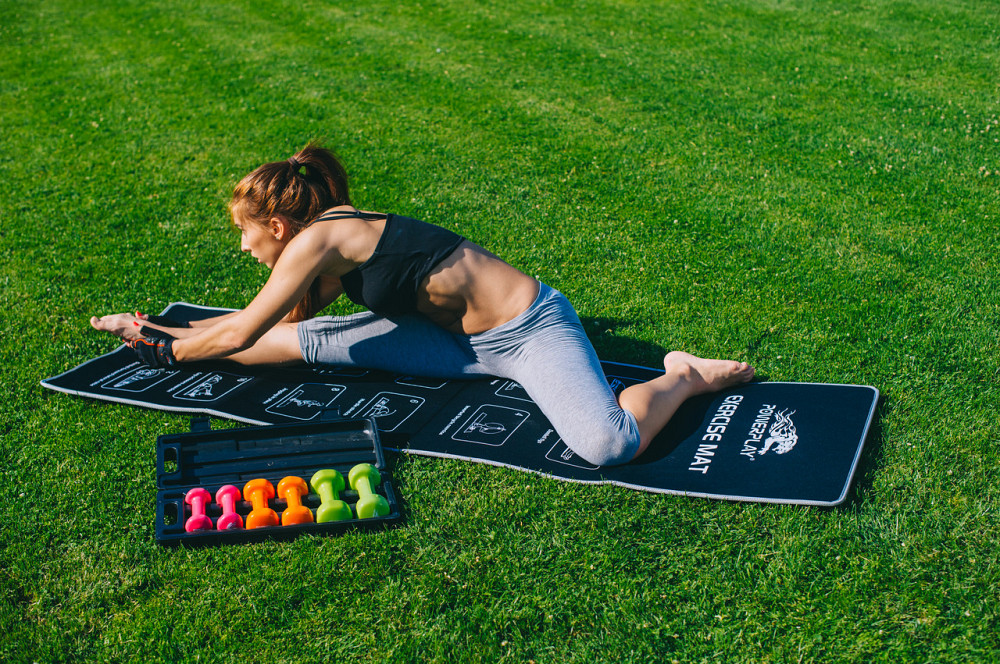 Набір гантелей в кейсі для фітнесу 6 кг. PowerPlay 4103 Fitness Dumbells Київ - фото 10