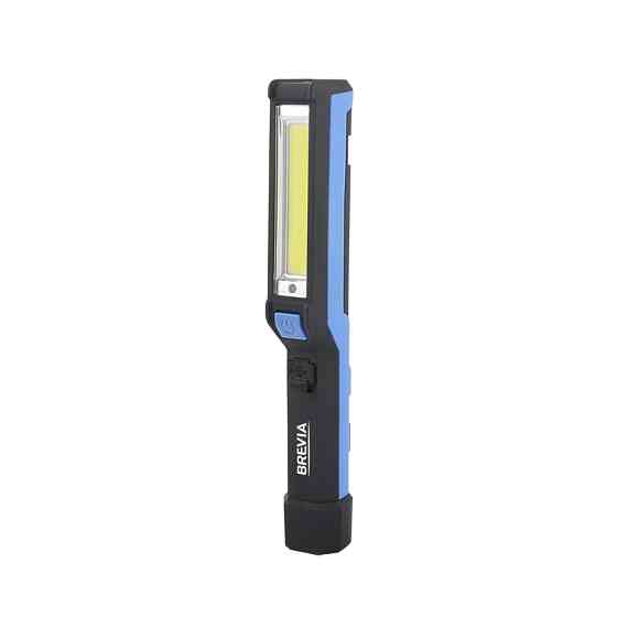 Фонарь инспекционный Brevia LED Pen Light 2W COB+1W LED 150lm 900mAh microUSB Львов